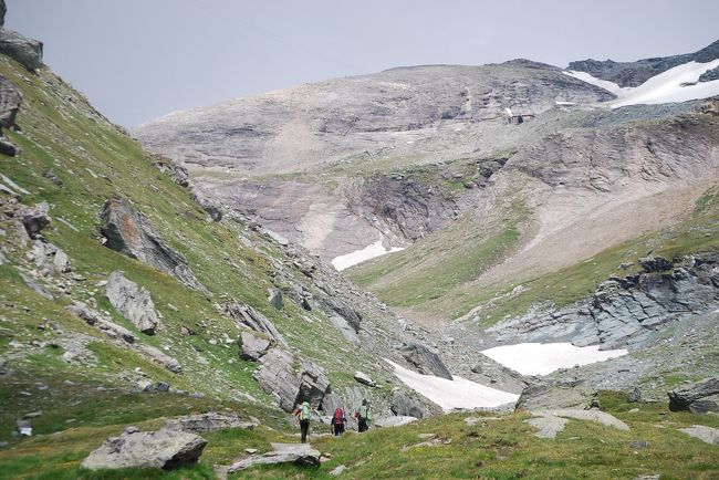 午前11時45分・・当方はここ(約2500m)まで上り、引き返すことにした。