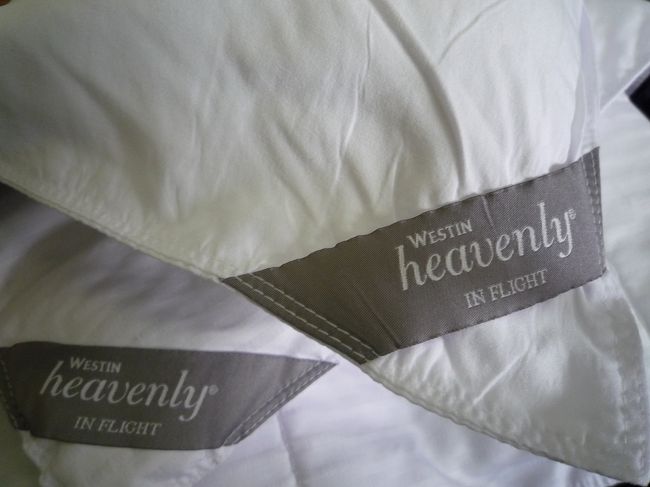 ウェスティンのヘブンリー、枕がふかふかで良い！！！