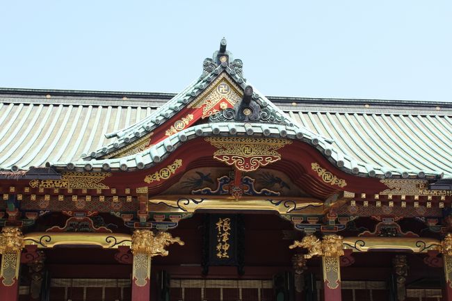 根津神社の社殿