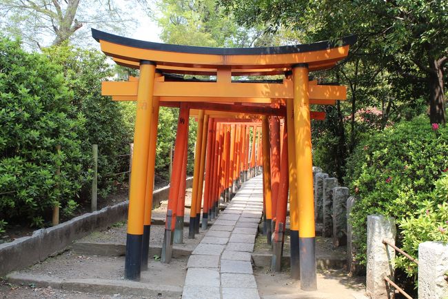 根津神社境内にある乙女稲荷神社