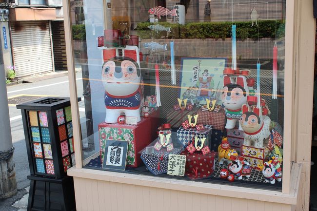 いせ辰のショーウィンドー