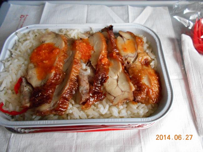 コタキナバル→KLの事前注文しておいた機内食。<br /><br />次は、マラッカへ！