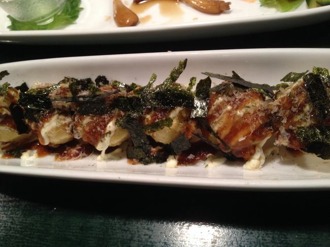 じゃがいものたこ焼き♪<br /><br />生地がマッシュしたじゃがいもで出来てて<br />柔らかくて美味しかったぁ