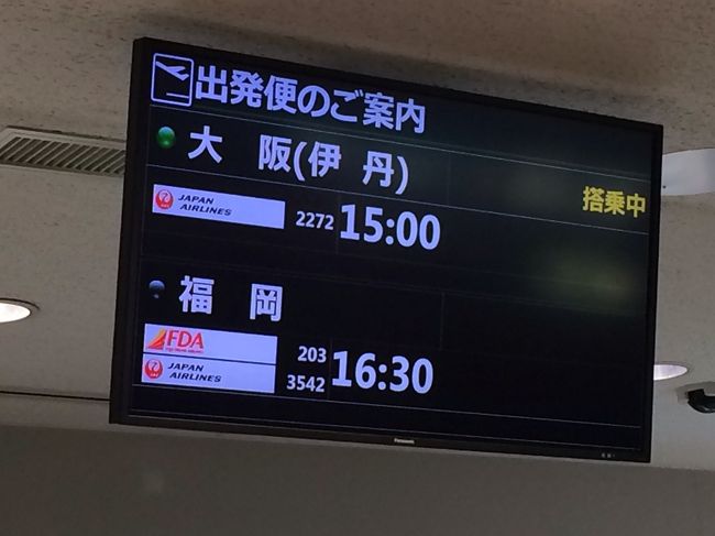 帰りも松本空港から <br /><br />帰省も兼ねていたので、あまり立ち寄れなかったのですが、信州の自然と美味しい食に癒されました♪