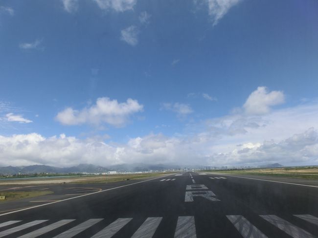 　ようやく離陸です。