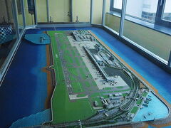 関空島の模型

展望ホールは、手前のあたり。