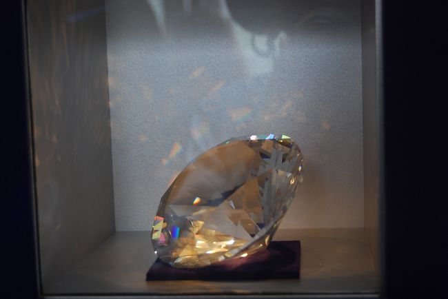 代表的なクリスタルガラス製品・・・ダイヤモンドカット