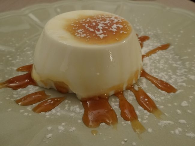 パンナコッタ、ふ〜む、本場の味。