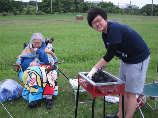 バーベキュー火起こしPart2