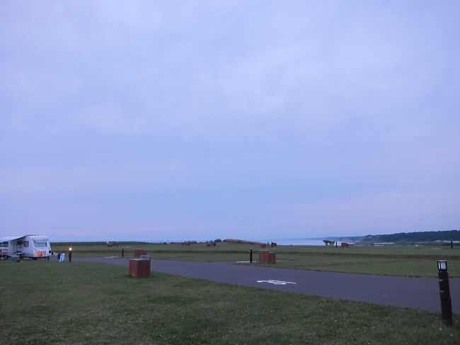 ご覧のとおり、ほとんどキャンパーは<br />いません。