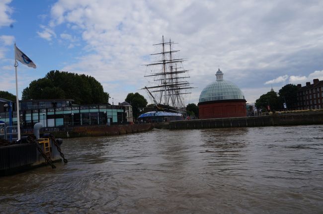 そして、グリニッジピアに到着。