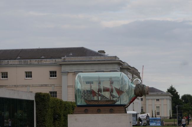 帰りは海事博物館を通って