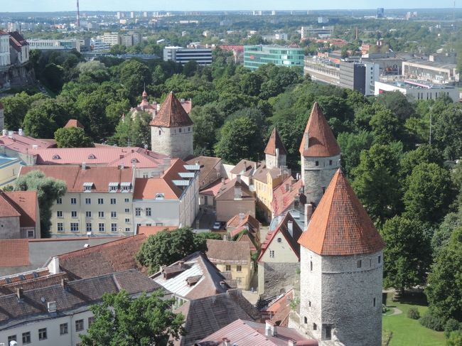 城壁も完全に残っている。