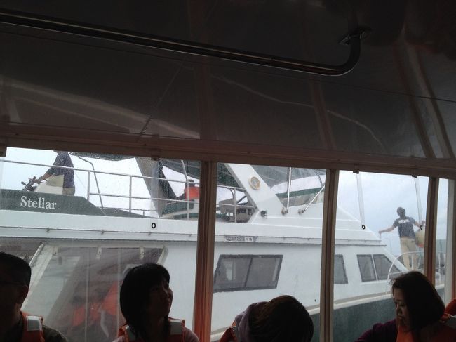 カッチョイイ☆クルーザーに乗り込み<br />この時は…みんな元気でした(>_<)