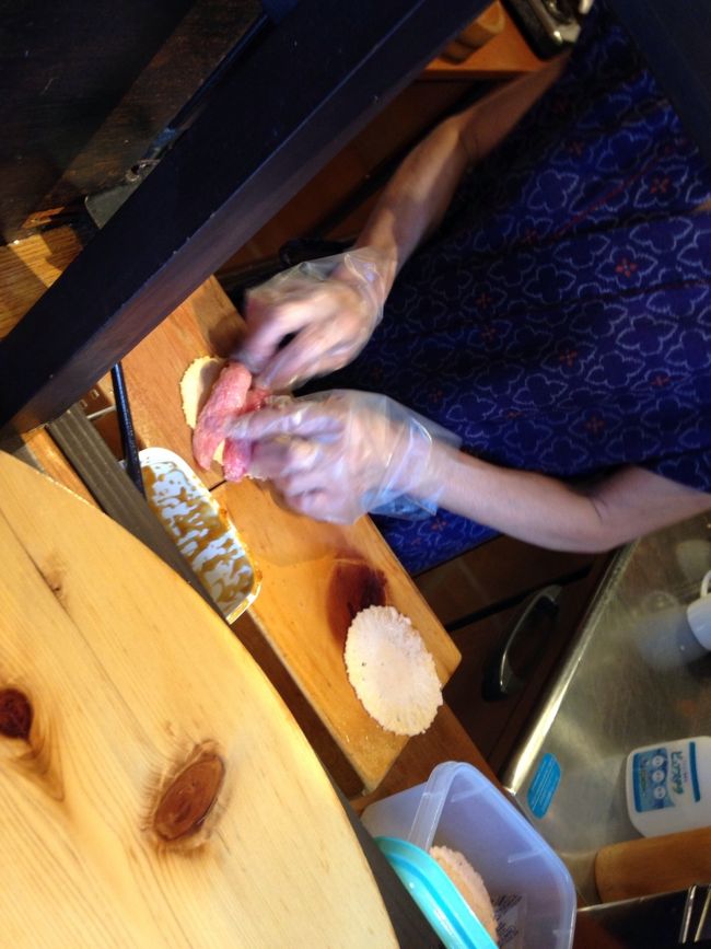 これは食べたい。<br />飛騨牛寿司。