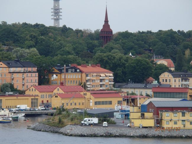 街並み<br />島が沢山あって美しい。