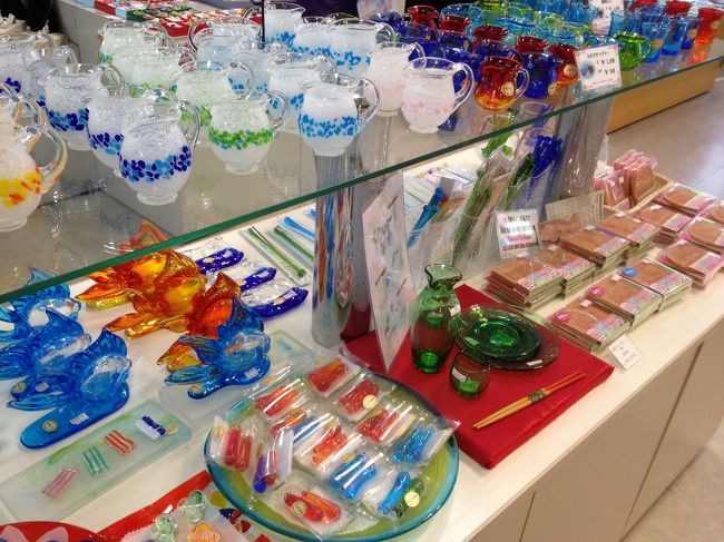 お土産屋さん見学<br />