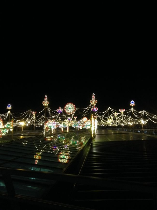 少し見学☆<br /><br />外にはイルミネーションがww<br />きれい<br /><br /><br />風強っ(゜_゜)