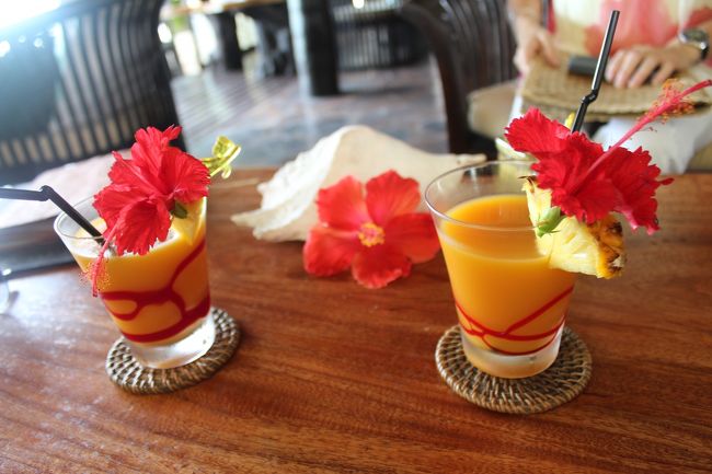 ウエルカムドリンク♪