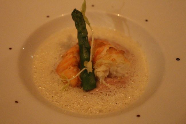 ロブスターのシャンパーニュ仕立て