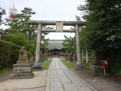 ●八坂神社＠JR直江津駅界隈

神社がありました。
八坂神社(三桂)神社です。