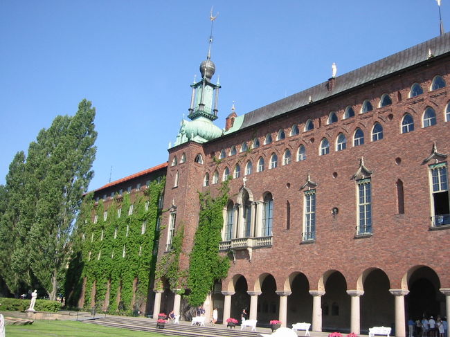 ストックホルム市庁舎ここがノーベル賞授賞式場