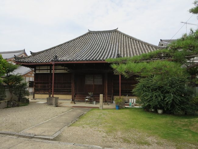 元興寺の前を通って・・・