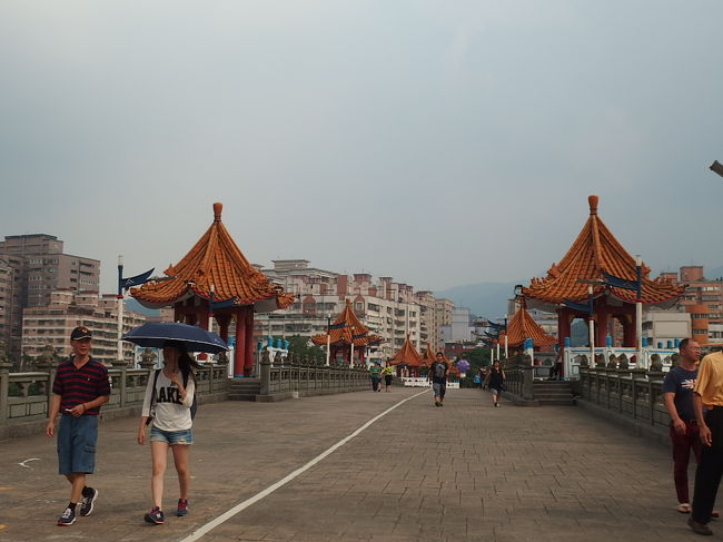 近くに大きな橋があったので渡ってみました。