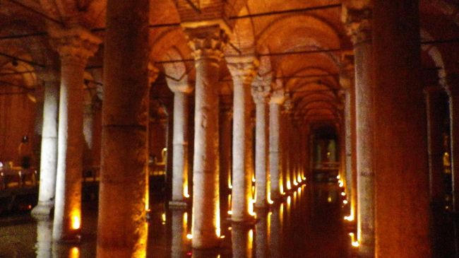 地下宮殿<br />入場料　20TL　ここも値上がり。<br />音声ガイドを借りたけど、借りなくても良かったかなって感じ。