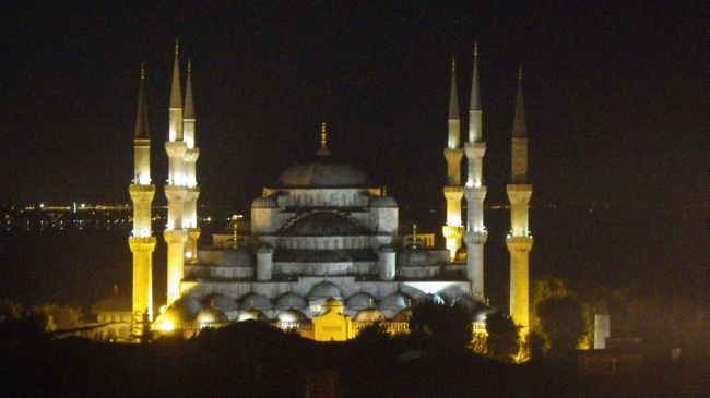 夜景を楽しんで、6日目終了です。