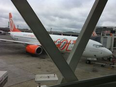 サンパウロに到着しました。
さらに乗継です。
あと１フライト!!
