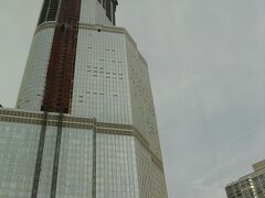 建設中のトランプ・タワー in シカゴ