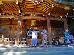 さて、散策再開です。先ほど参道入り口の大鳥居を見た、「櫻山八幡宮」に行ってみます。