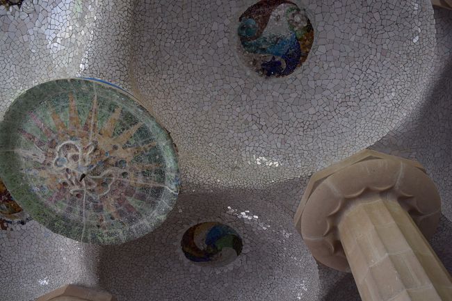 多柱室の天井です。