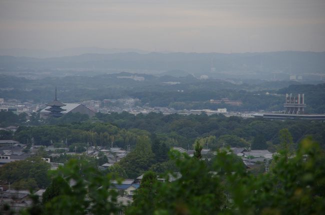 いつものように、奈良市内を一望できるところに。。