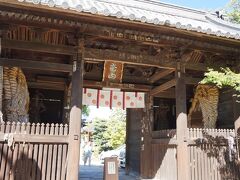 田村神社に隣接する一宮寺。
江戸時代までは隣接する讃岐一宮である田村神社と同一視・混同されていました。