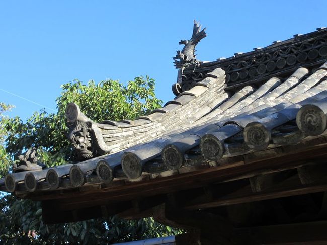 最後は東門近くの鬼瓦を。