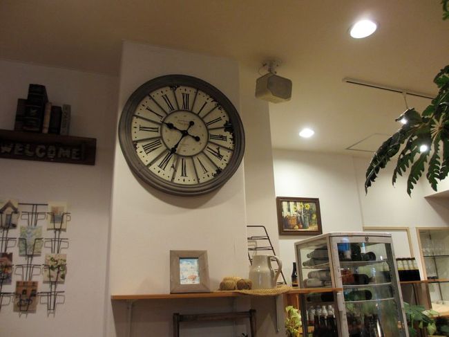 その後、同じ商店街内にある「森のカフェ」でティータイム。