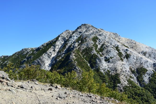 北岳・甲斐駒と黒部の岩場 北岳·甲斐駒と黒部の岩場