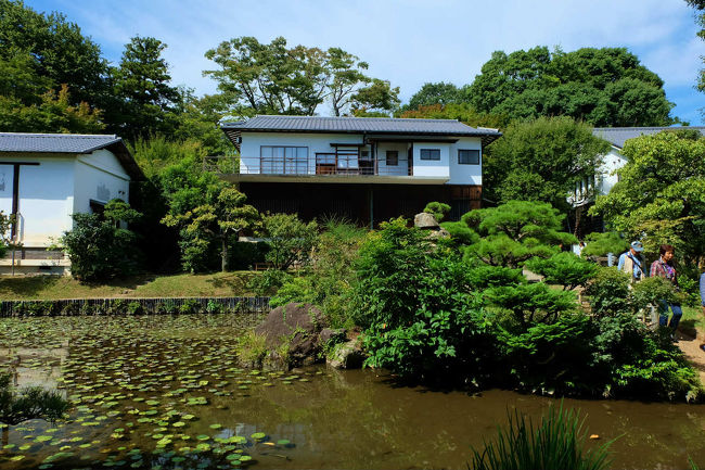 小田原散歩　日帰りバスツアー　２　老欅荘　香林寺　古希庵