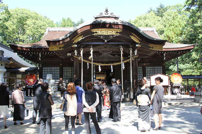 武 田 神 社 」 は 戦国武将 武田家三代当主の館 「武田氏館