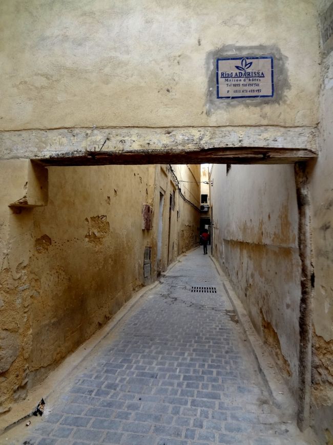 ガイドブックにはフェズのメディナは迷路で一度は行ったらなかなか抜け出せないのでガイドを雇った方がいいと書かれていましたが何とかガイドなしでも観光することができました。もちろんかなり同じ場所をグルグル周りましたけどね。