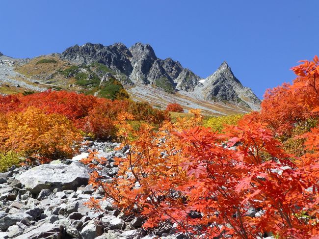 涸沢紅葉14年 その3 紅葉と穂高連峰 上高地 長野県 の旅行記 ブログ By コットングラスさん フォートラベル