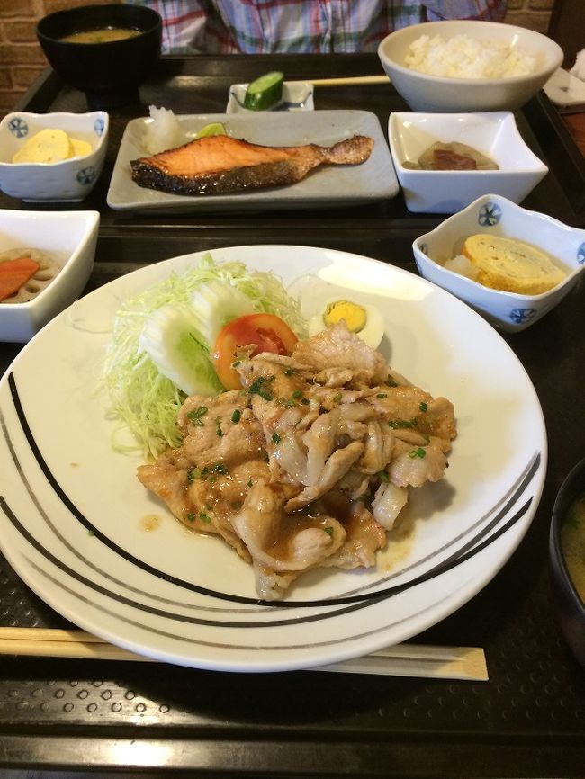 新潟で安心の和食ランチ。200Bahtだっけ？