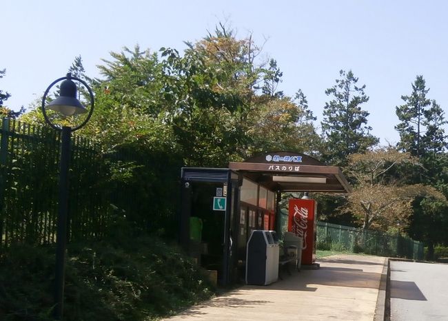 バス停には20分前に到着。これに乗り遅れると90分待ち