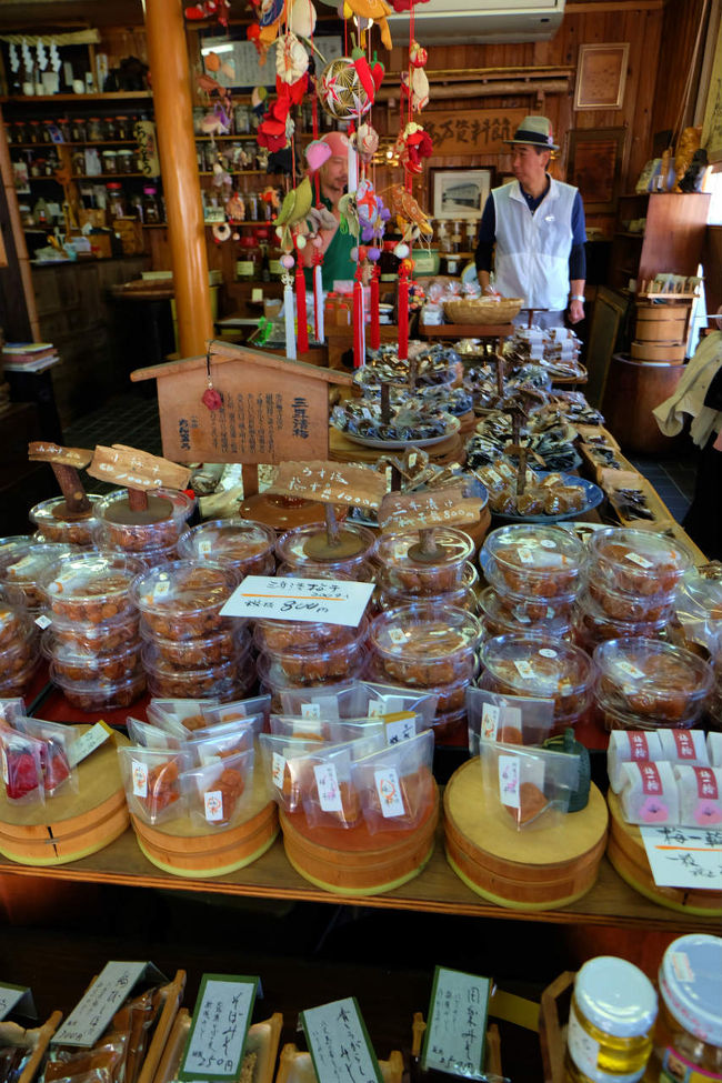 頂いたパンフレｔットから<br /><br />　小田原藩主　大久保忠禮公の小田原城の料理長として<br /><br />　京都から招かれ。料理番を務めました、その傍ら、参勤交代で<br /><br />　行き来する諸国大名の接待役をしていました、<br /><br />　その後、明治４年から小田原特産の梅干を中心とした<br /><br />　漬物屋をはじめました。<br />