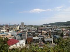 久慈市内中心地にある、巽山公園からの眺めです。
久慈市内が一望できます。

