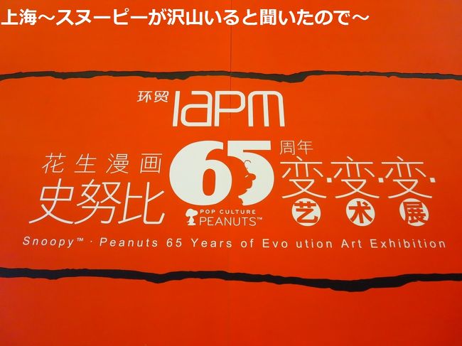 なぜこんなにスヌーピーが沢山いるのかというと…<br /><br />スヌーピー65周年　変　変　変　芸術展<br /><br />というのをやっているから。