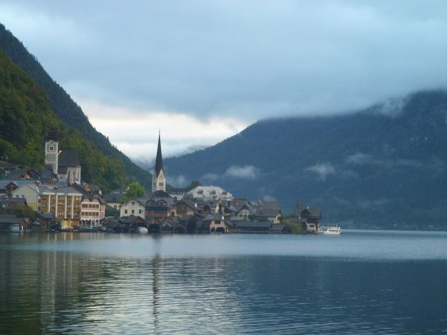 早朝のハルシュタット