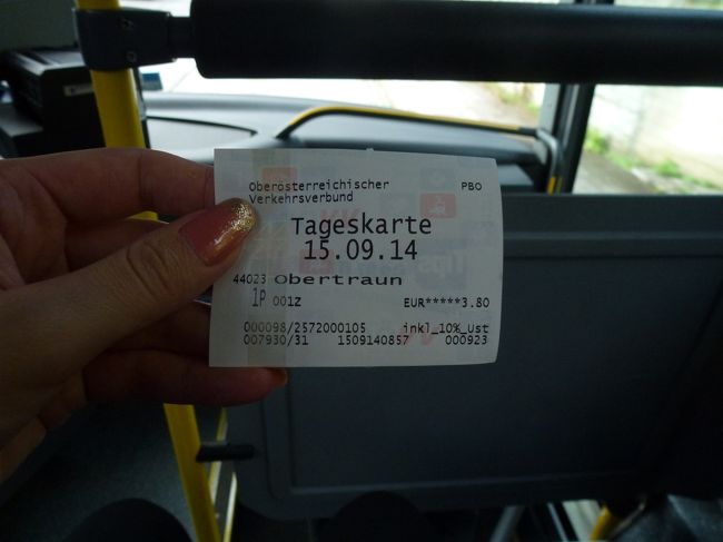 往復で買いました。<br /><br />帰りはゴーザウ湖まで行ったので無駄になってしまった。